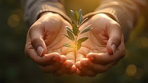 download (7) mãos segurando ramo de oliveira, simbolizando paz e reconciliação.