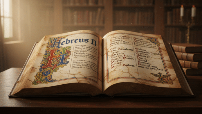 Hebreus 11 - Heróis da Fé Hebreus 11 revela os grandes heróis da fé e inspira sua caminhada com Deus