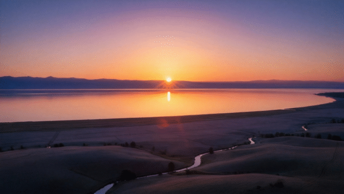 Horizonte amanhecer renovo esperança 1200x675 imagem de um horizonte claro ao amanhecer representando renovo e esperança