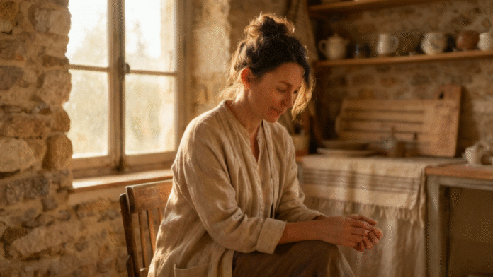 Mulher reflexão luz suave delicada 1200x675 imagem delicada de uma mulher olhando para baixo em reflexão, iluminada por luz suave