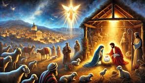 download (3) Luz brilhando na noite simbolizando o nascimento do Salvador.