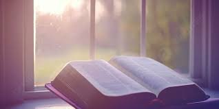 download Bíblia aberta em 1 Coríntios 13 com luz suave destacando o texto.